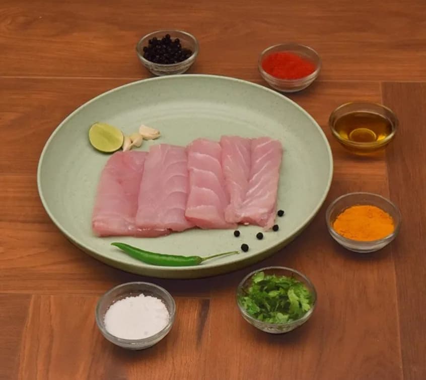 Bhola Bhetki Fillet Fry Cut/ভোলা ভেটকি ফিলেট ফ্রাই কাট